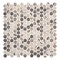Andova Tiles SAMPLE Dexo 1 x 1 Glass Penny Round Mosaic Wall  Floor Tile SAM-ANDDEX331 - alternate 1